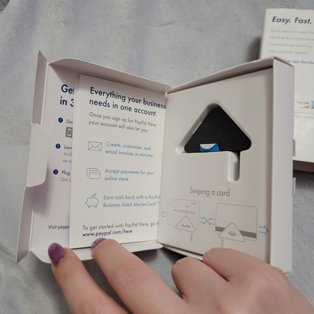 Paypal Mobile Card Reader for Cell Phone - Picture 3 of 4